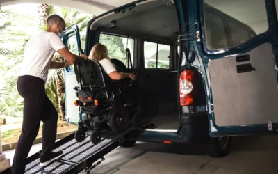 Vehículo adaptado para personas con discapacidad física