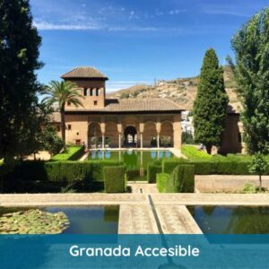 imagen de la alhambra, uno de los patrimonios de la humanidad en Granada, sin duda uno de los destinos accesibles en España